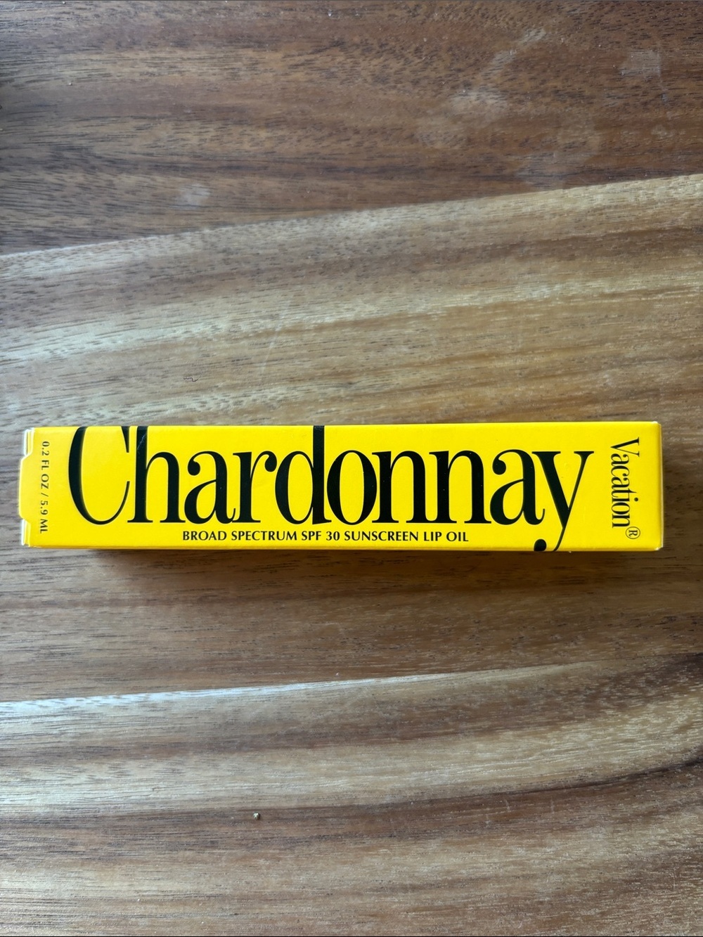 Vacation Chardonnay Oil SPF 30 Sunscreen 3.4 oz NEW Exp 02/2028